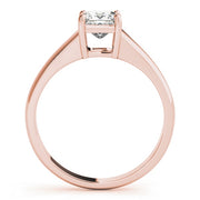 18K Rose Gold 3/4 ct tw Solitaire Diamond Engagement Ring