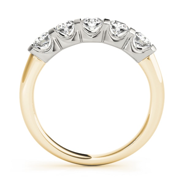 14K Yellow Gold 1 ct tw Diamond Wedding Ring