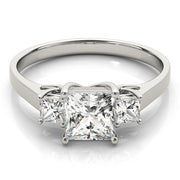 Three Stone Diamond Engagement Ring