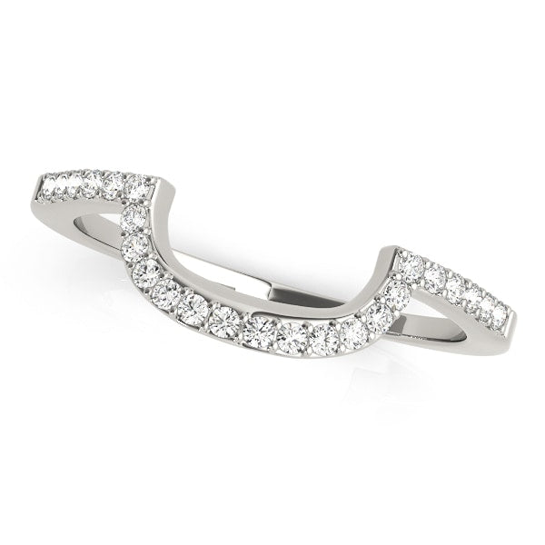 Platinum 1/5 ct tw Diamond Wedding Ring