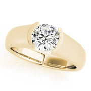 18K Yellow Gold 1 ct tw Solitaire Diamond Engagement Ring