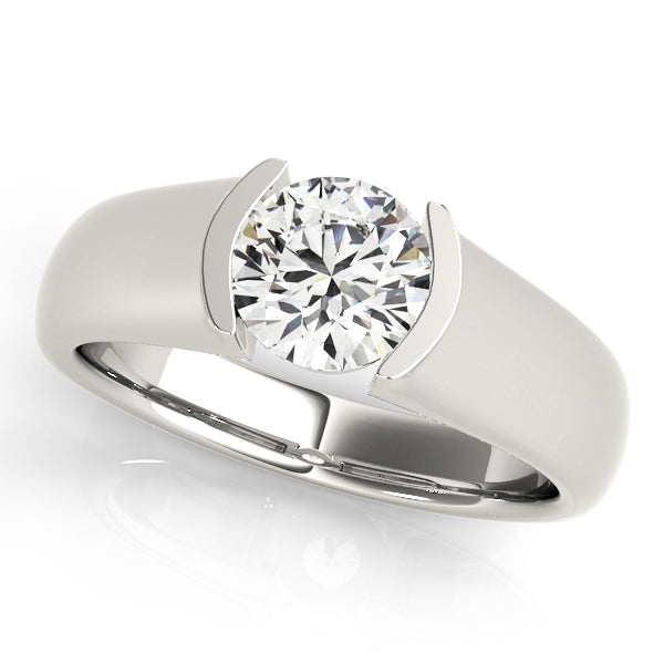 Solitaire Diamond Engagement Ring