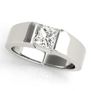 0.6CT Princess Diamond Solitaire Ring