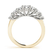 18K Yellow Gold 1 1/3 ct tw Diamond Wedding Ring