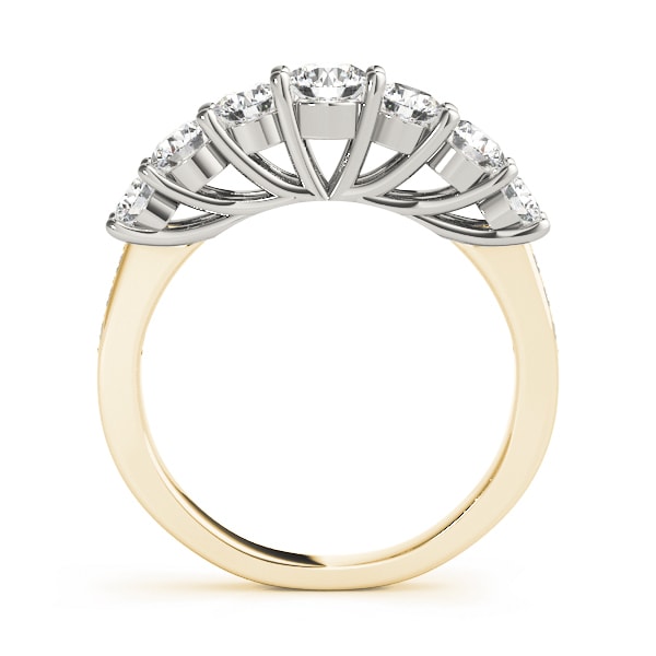18K Yellow Gold 1 1/3 ct tw Diamond Wedding Ring