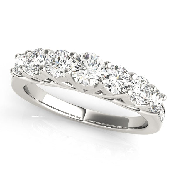 Platinum 1 1/3 ct tw Diamond Wedding Ring