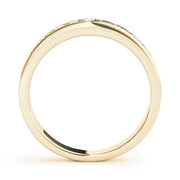 18K Yellow Gold 1/6 ct tw Fancy Shape Diamond Wedding Ring