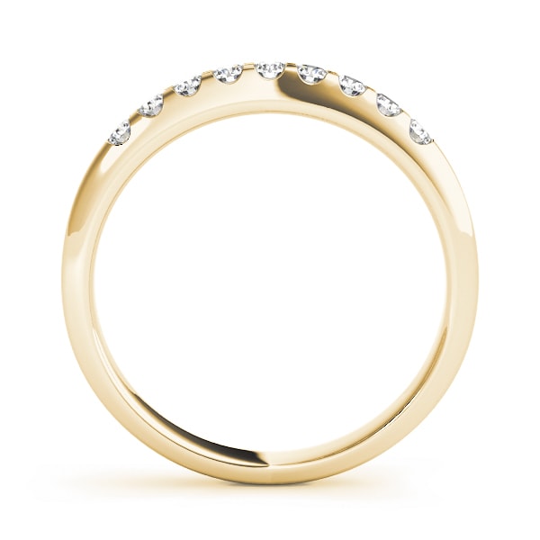 14K Yellow Gold 1 ct tw Diamond Wedding Ring