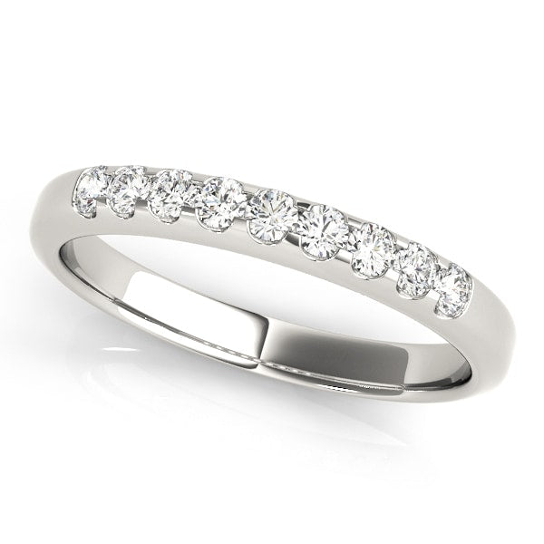 14K White Gold 1 ct tw Diamond Wedding Ring