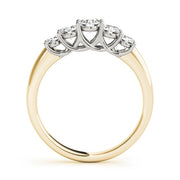 18K Yellow Gold 1 ct tw Diamond Wedding Ring