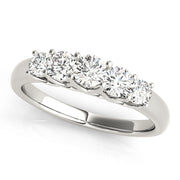 Round Diamond Wedding Ring