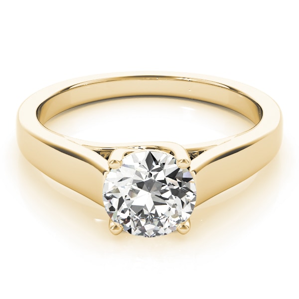 18K Yellow Gold 1 ct tw Solitaire Diamond Engagement Ring