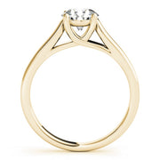 14K Yellow Gold 1 ct tw Solitaire Diamond Engagement Ring