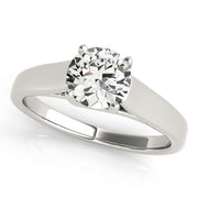 1.0 CT Round Diamond Engagement Solitaire Ring