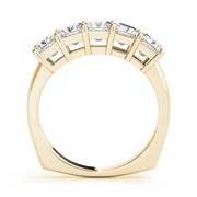 18K Yellow Gold 1 1/3 ct tw Fancy Shape Diamond Wedding Ring