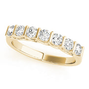 14K Yellow Gold Diamond Wedding Ring