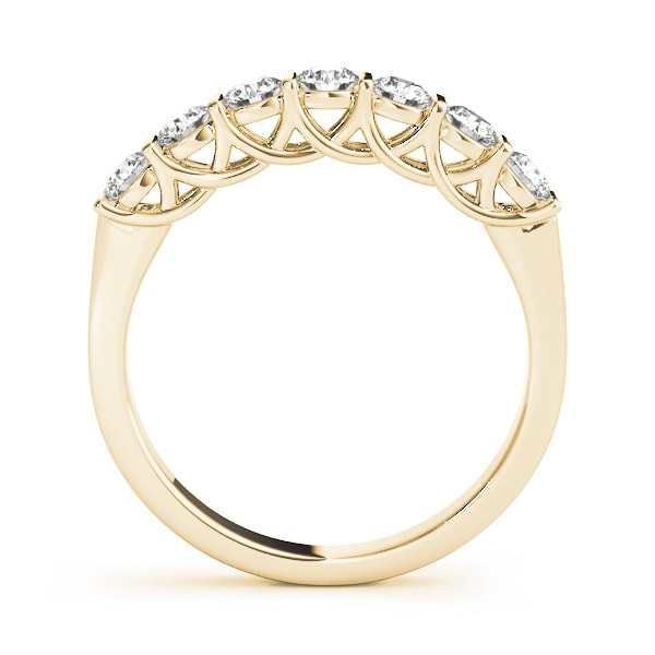 18K Yellow Gold 1 ct tw Diamond Wedding Ring