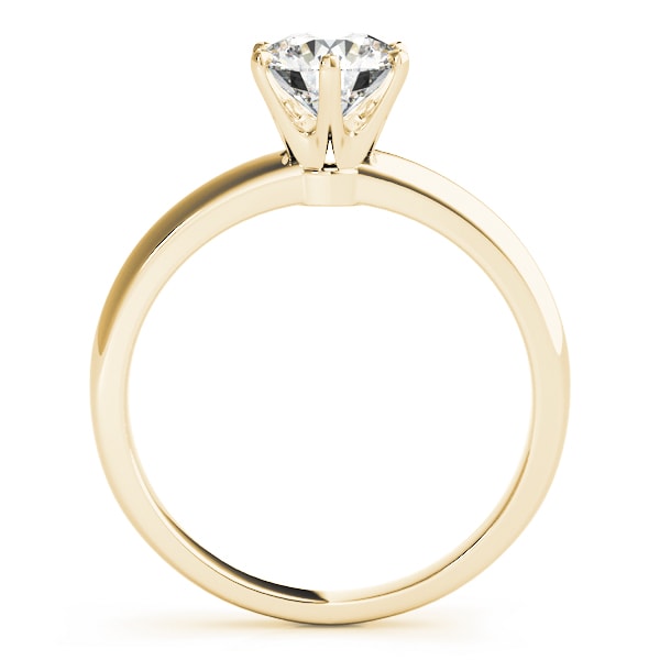 14K Yellow Gold 1 ct tw Solitaire Diamond Engagement Ring