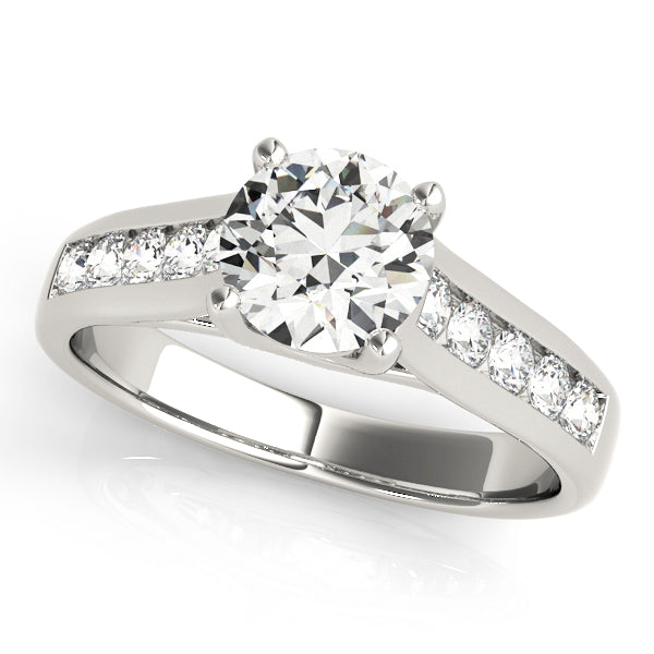 Trellis Diamond Engagement Ring