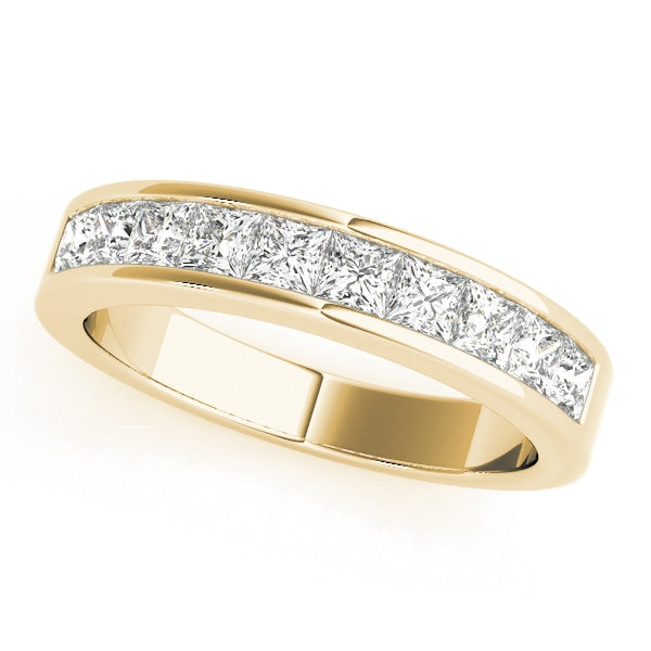 18K Yellow Gold 1 ct tw Diamond Wedding Ring