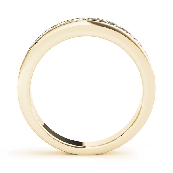 14K Yellow Gold 1 ct tw Diamond Wedding Ring