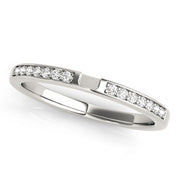 Platinum 1/15 ct tw Diamond Wedding Ring