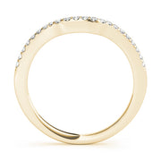 18K Yellow Gold 1/5 ct tw Diamond Wedding Ring