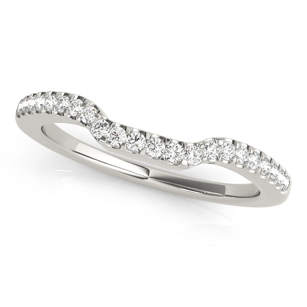 Platinum 1/5 ct tw Diamond Wedding Ring