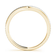 14K Yellow Gold 1/4 ct tw Diamond Wedding Ring