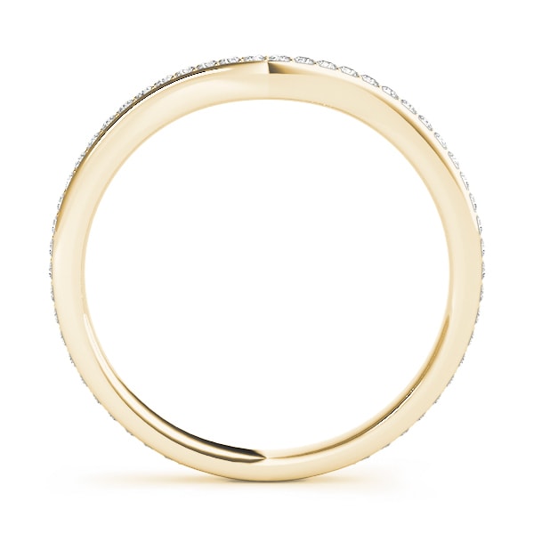 14K Yellow Gold 1/4 ct tw Diamond Wedding Ring