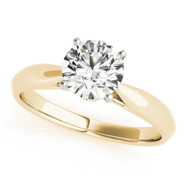 18K Yellow Gold 1 ct tw Solitaire Diamond Engagement Ring