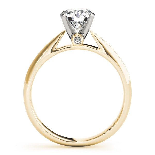 14K Yellow Gold 1 ct tw Solitaire Diamond Engagement Ring