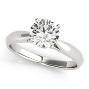 Platinum 1 ct tw Solitaire Diamond Engagement Ring