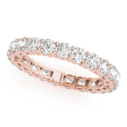 14K Rose Gold 1 ct tw Diamond Wedding Ring
