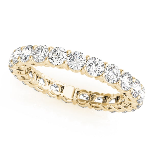 14K Yellow Gold 1 ct tw Diamond Wedding Ring