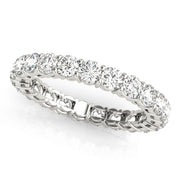 14K White Gold 1 ct tw Diamond Wedding Ring