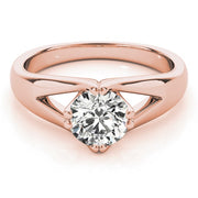 14K Rose Gold 1 7/8 ct tw Solitaire Diamond Engagement Ring