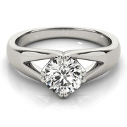 Solitaire Diamond Engagement Ring