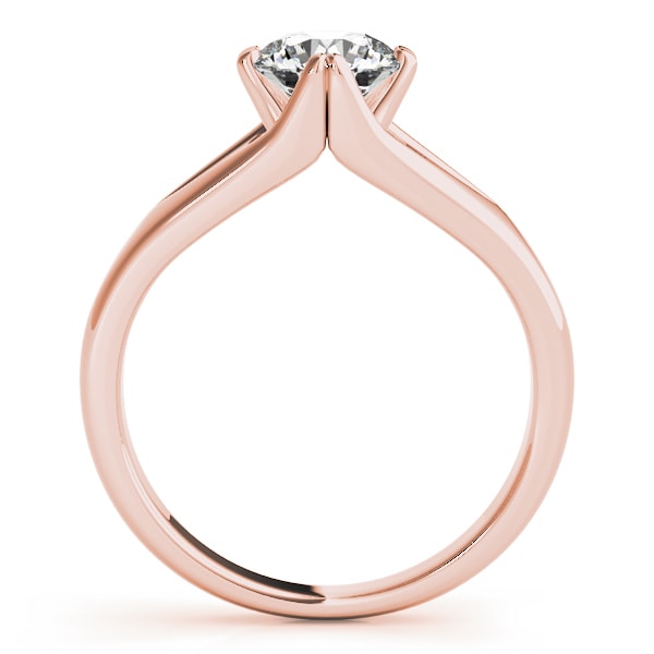 14K Rose Gold 1 7/8 ct tw Solitaire Diamond Engagement Ring