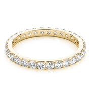 18K Yellow Gold 3/8 ct tw Diamond Wedding Ring
