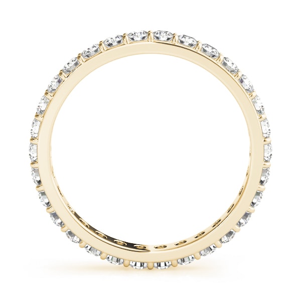 18K Yellow Gold 3/8 ct tw Diamond Wedding Ring