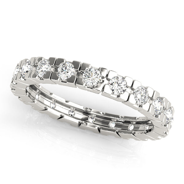 Multi-Diamond 14K Gold Wedding Ring