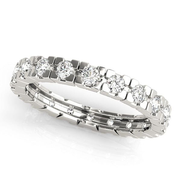Platinum 7/8 ct tw Diamond Wedding Ring
