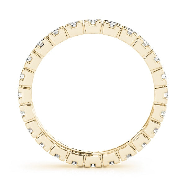 14K Yellow Gold 3/8 ct tw Diamond Wedding Ring