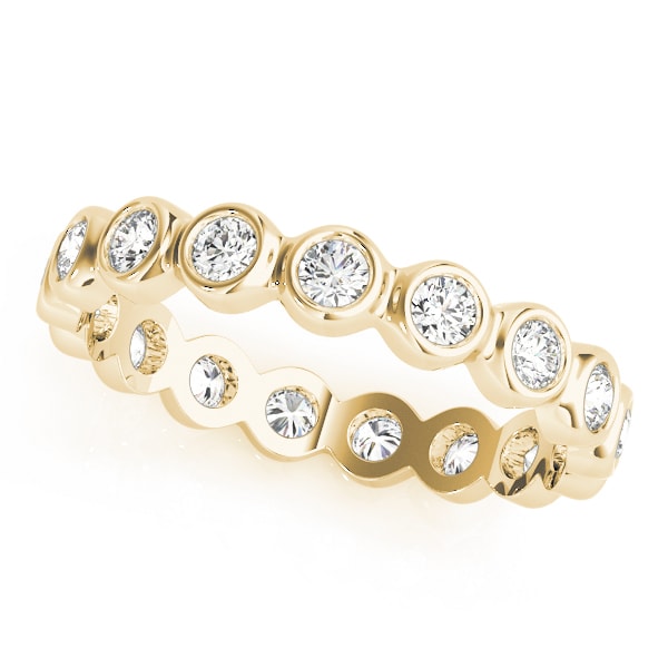 14K Yellow Gold 5/8 ct tw Diamond Wedding Ring