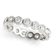 18K White Gold 5/8 ct tw Diamond Wedding Ring
