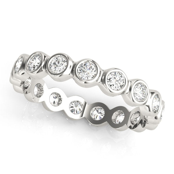 18K White Gold 5/8 ct tw Diamond Wedding Ring