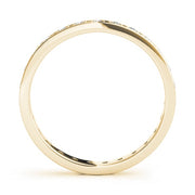 14K Yellow Gold 1/4 ct tw Diamond Wedding Ring