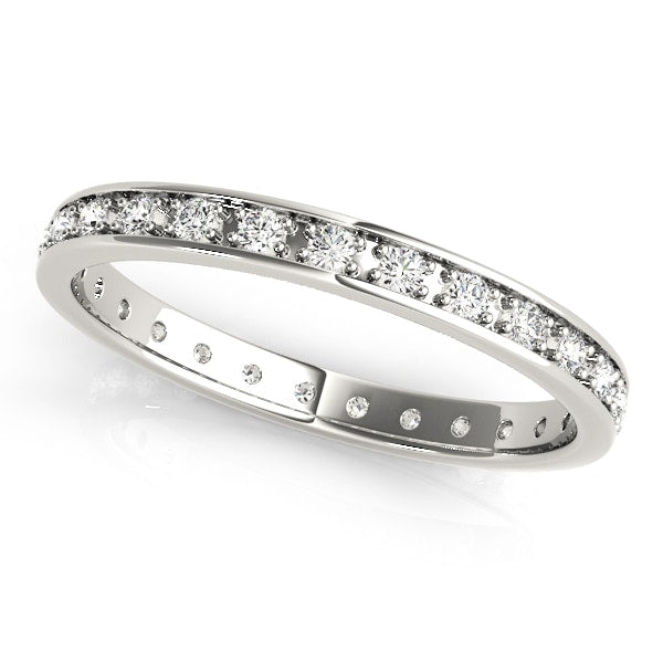 Platinum 1/4 ct tw Diamond Wedding Ring