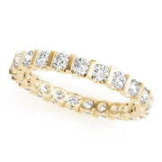 18K Yellow Gold 1 ct tw Diamond Wedding Ring